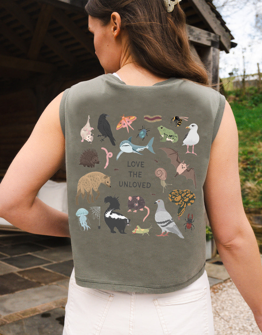 Love The Unloved Printed Unisex Sleeveless Tee
