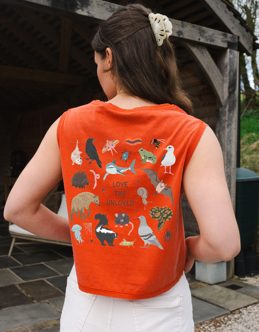 Love The Unloved Printed Unisex Sleeveless Tee