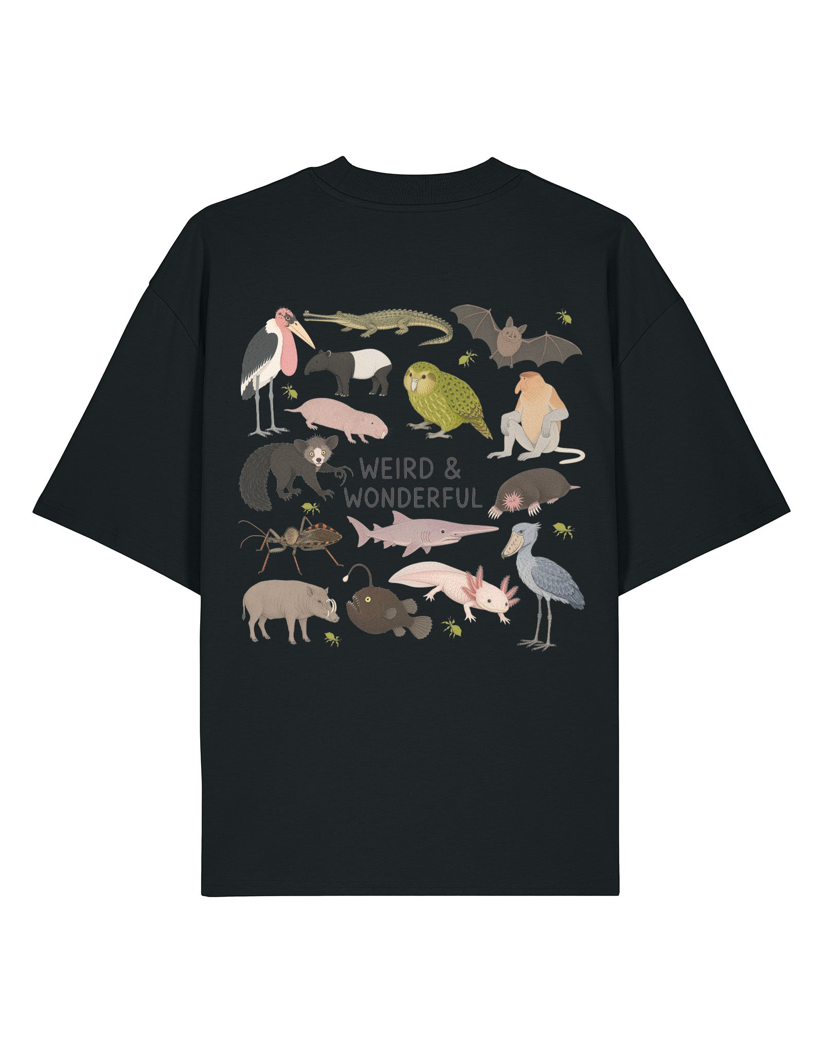 Weird & Wonderful Printed Unisex Oversized Tee