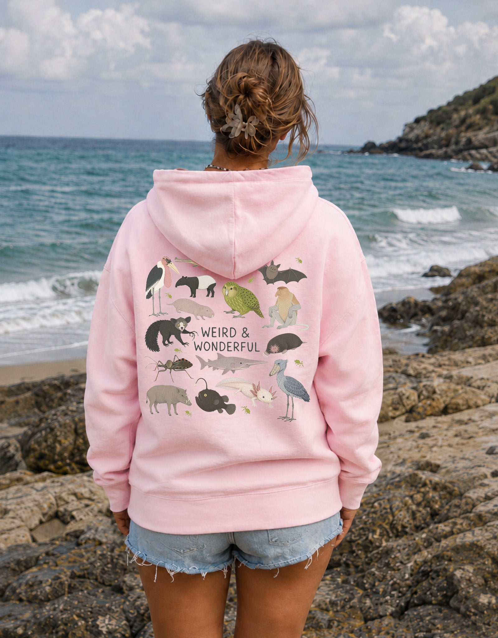Weird & Wonderful Printed Unisex Hoodie