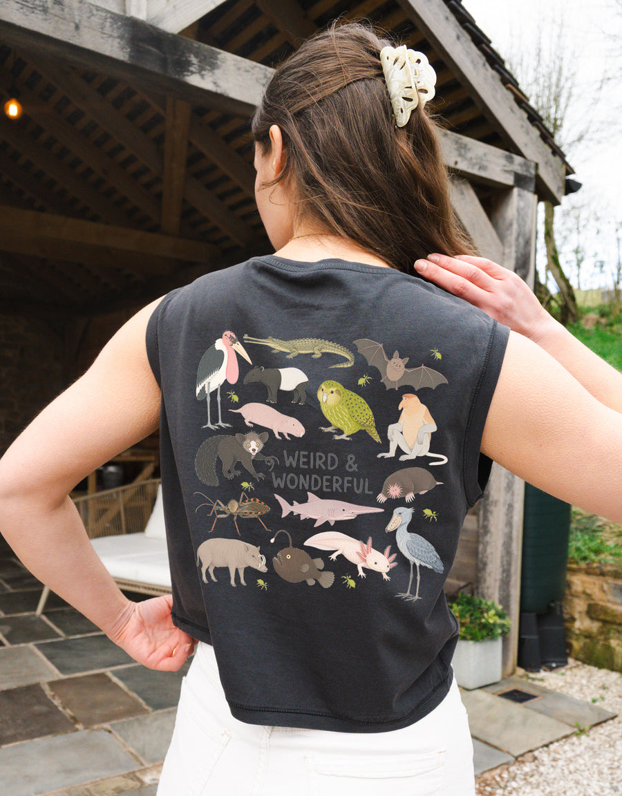 Weird & Wonderful Printed Unisex Sleeveless Tee