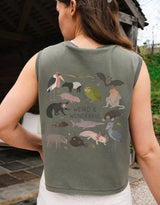 Weird & Wonderful Printed Unisex Sleeveless Tee