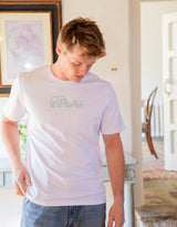 Family of Elephants Embroidered Unisex T-Shirt