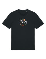 World Of Animals Embroidered Unisex T-Shirt