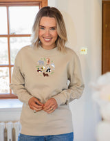 World Of Animals Embroidered Unisex Sweatshirt