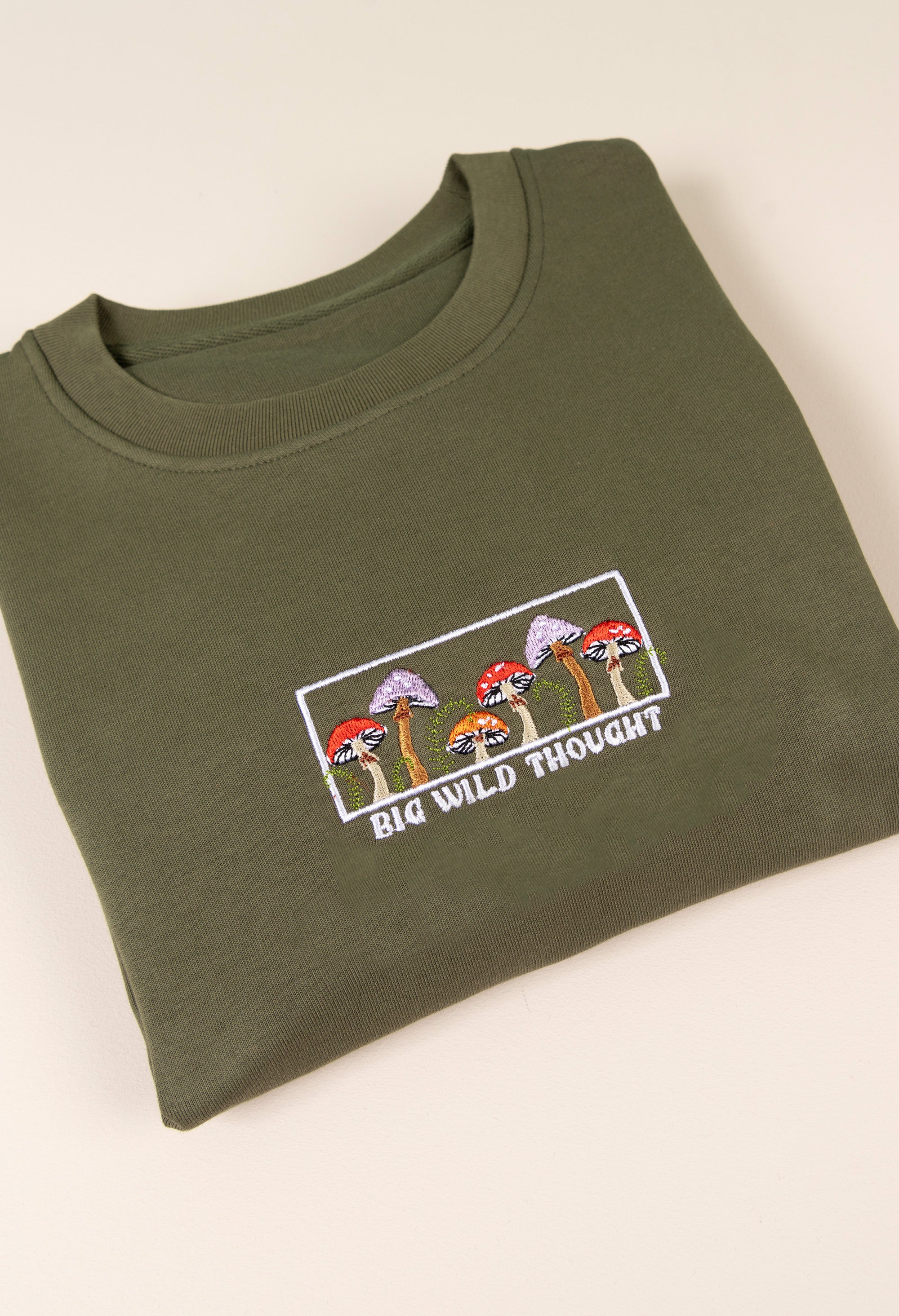 Mushrooms Old Style Sweatshirt - Large *SAMPBX2*