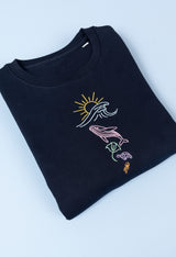 Ocean Inspired Old Style Sweatshirt - Large *SAMPBX2*