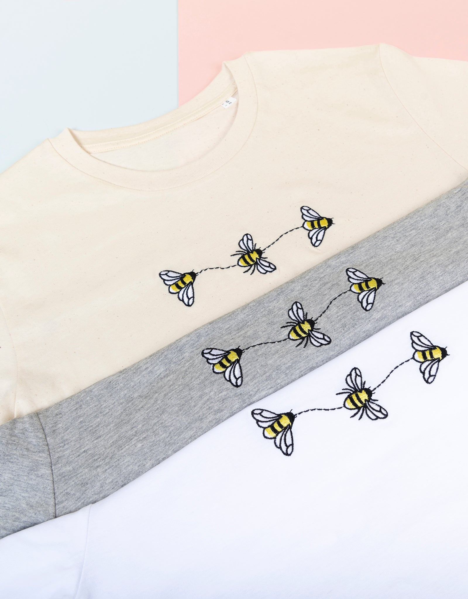Trio of Bees Old Style T-Shirt - XLarge *SAMPBX2*