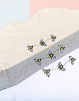 Trio of Bees Old Style T-Shirt - XLarge *SAMPBX2*